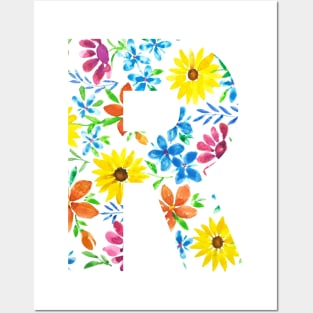 Women's cute flowers Posters and Art